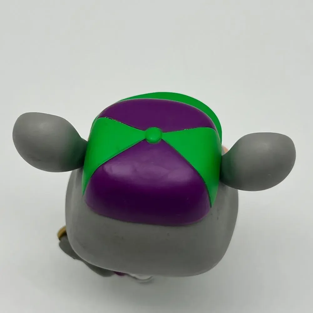 Funko Pop Ad Icons #186 Retro Chuck E. Cheese Vinyl Figure OOB Mouse Gray Purple